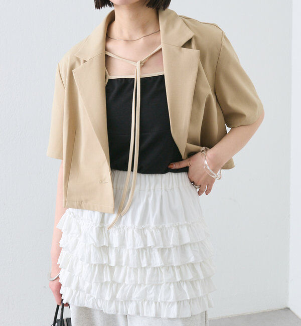  「半袖ショートジャケット」|その他|