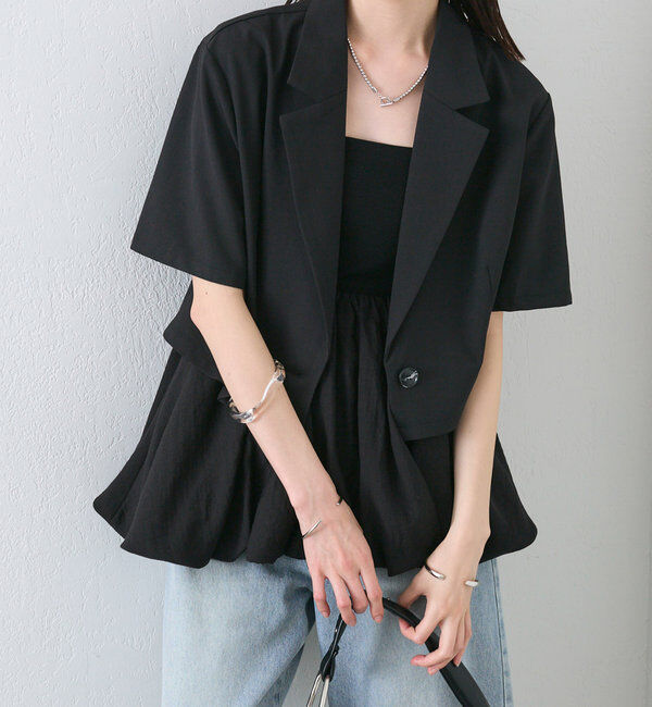  「半袖ショートジャケット」|その他|