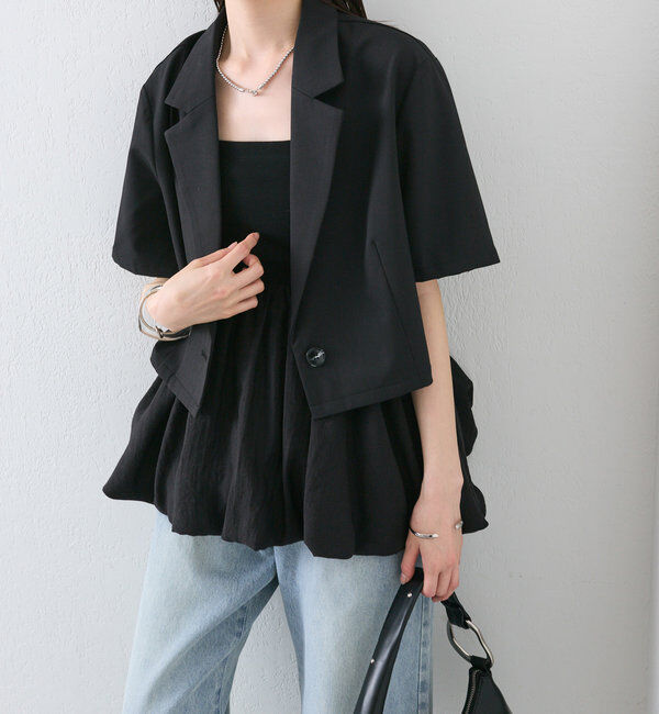  「半袖ショートジャケット」|その他|