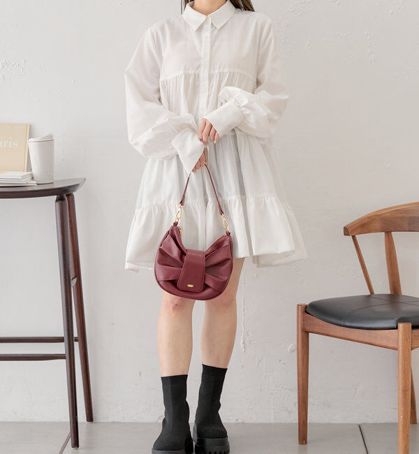  「フリルティアードチュニックシャツ」|シャツ・ブラウス|