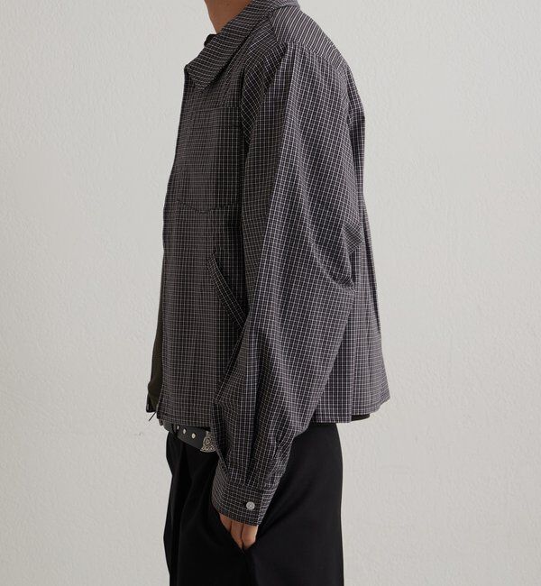  「KOOKYNチェックジップシャツ」|シャツ・ブラウス|