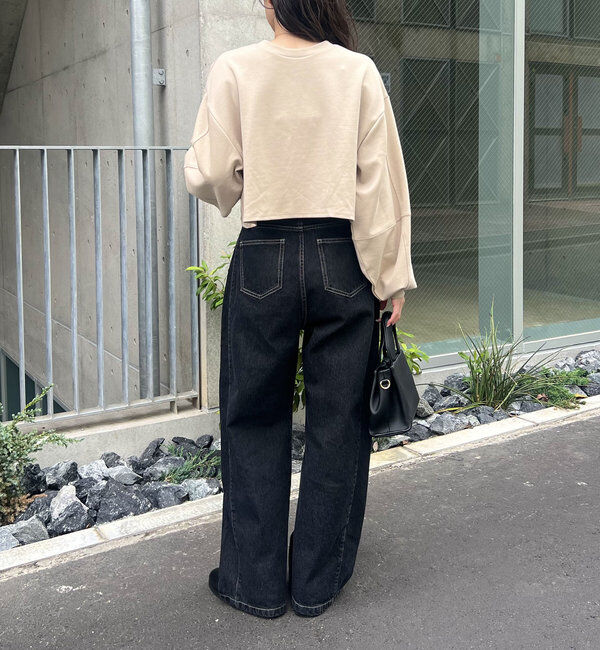  「ボンディングカシュクールプルオーバー」|Tシャツ・カットソー|