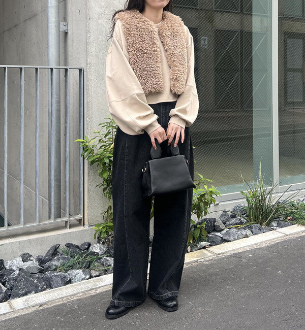  「ボンディングカシュクールプルオーバー」|Tシャツ・カットソー|