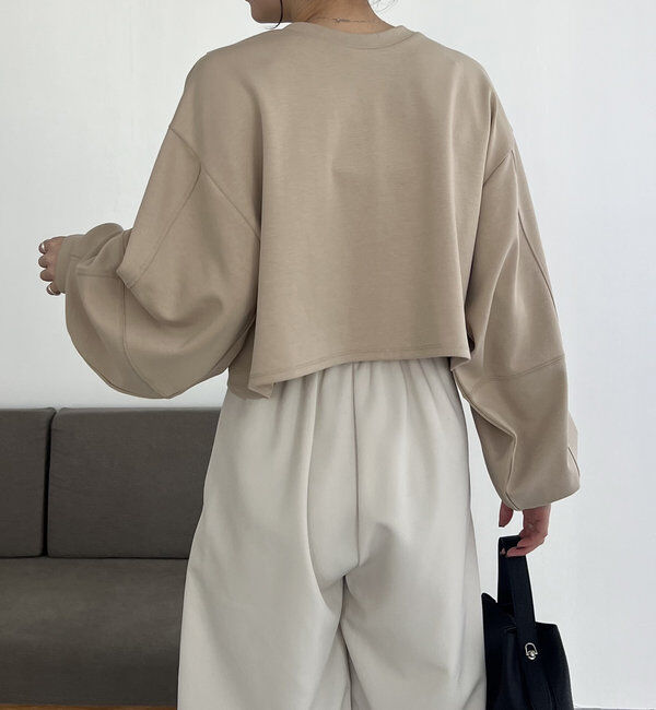  「ボンディングカシュクールプルオーバー」|Tシャツ・カットソー|