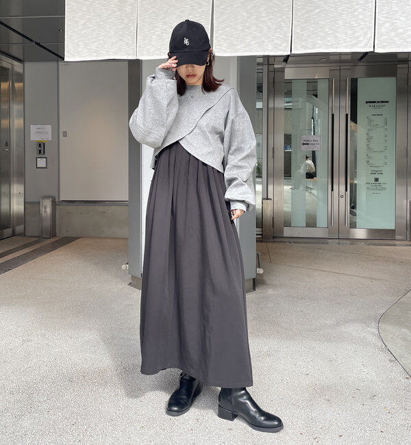  「ボンディングカシュクールプルオーバー」|Tシャツ・カットソー|