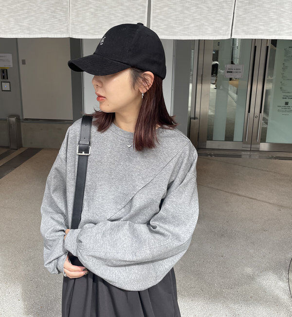  「ボンディングカシュクールプルオーバー」|Tシャツ・カットソー|