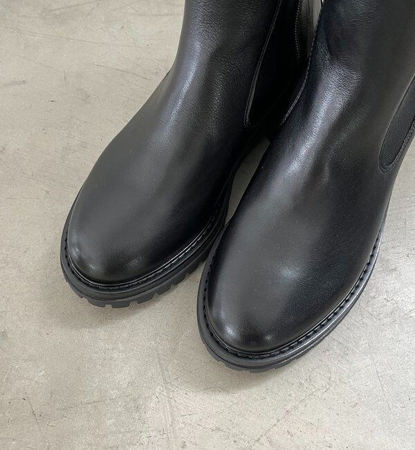  「サイドゴアブーツ」|ロングブーツ|