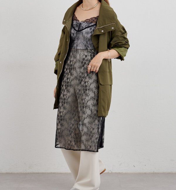  「【26SS予約】レースキャミチュニック」|チュニック|