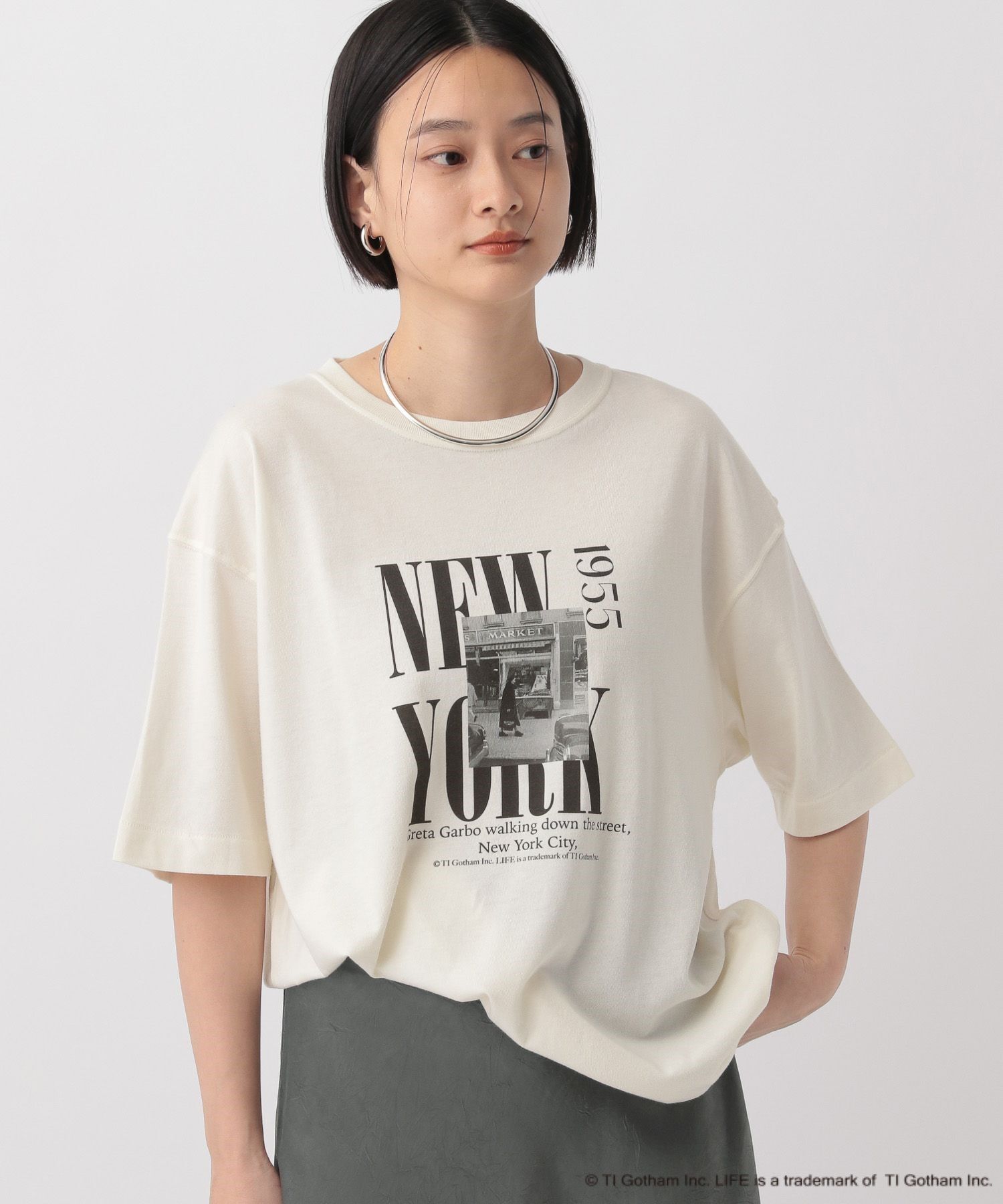 A part by 「【別注】LIFEフォトルーズTEE」|Tシャツ・カットソー|