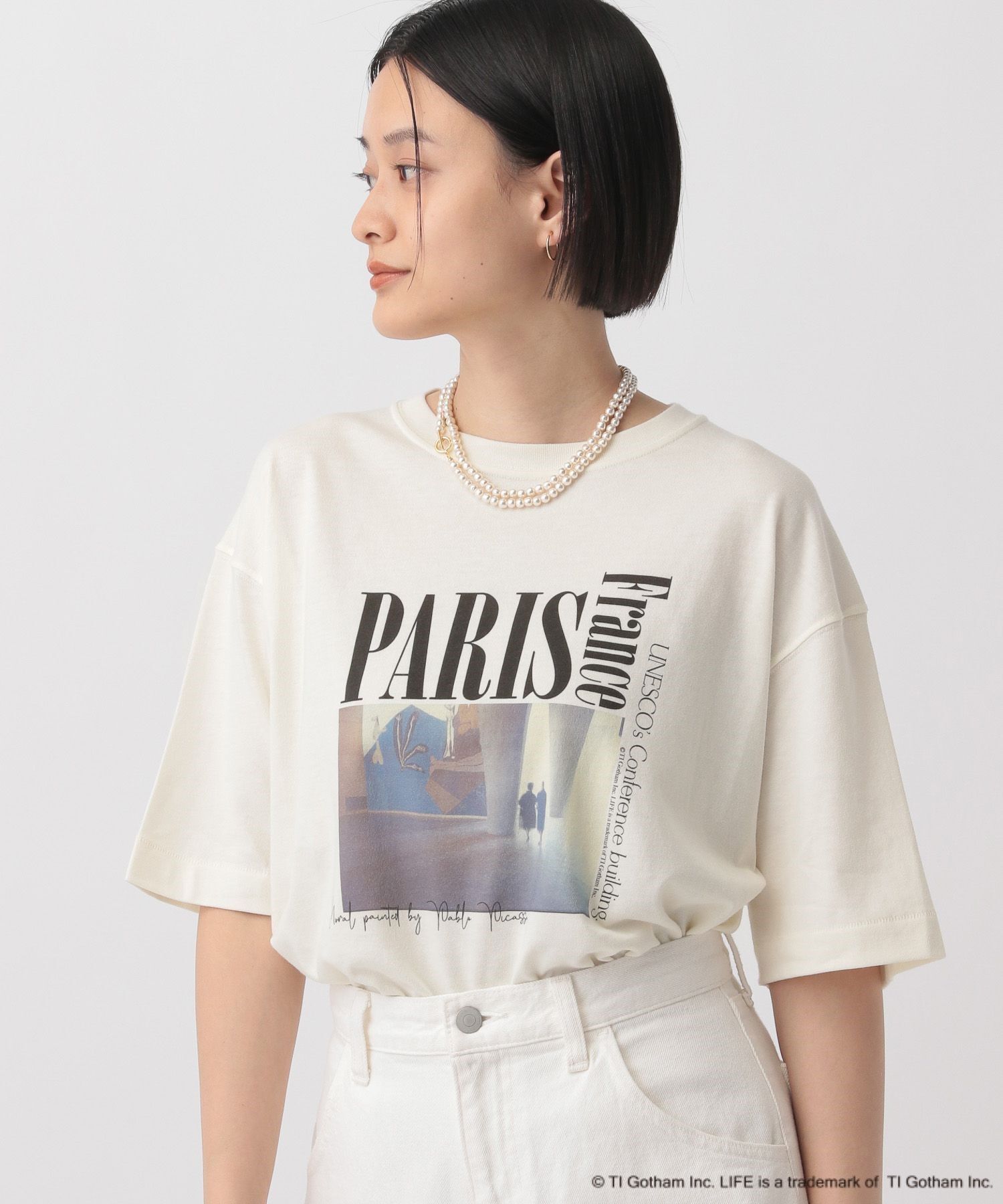 A part by 「【別注】LIFEフォトルーズTEE」|Tシャツ・カットソー|