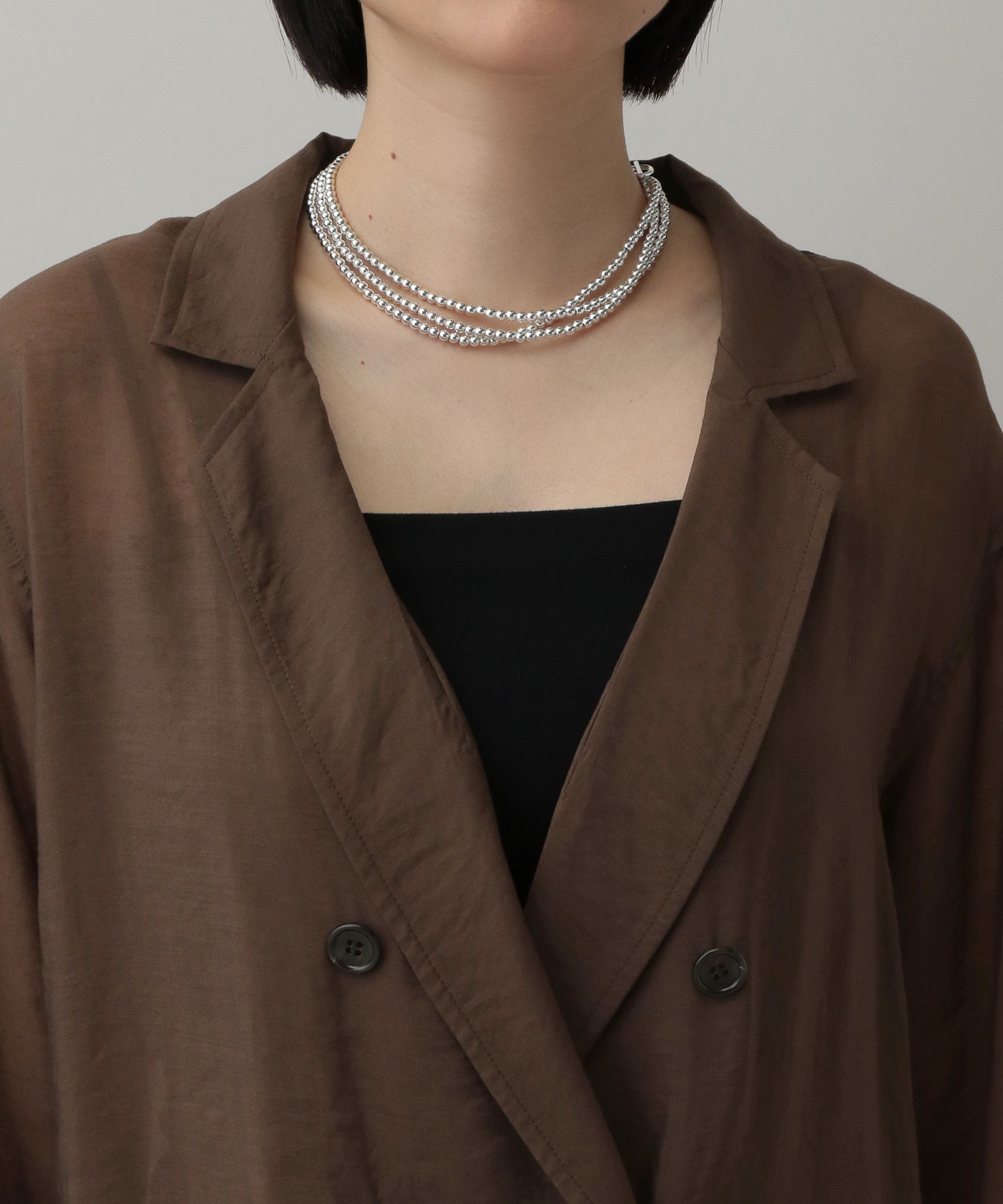 A part by 「レーヨンナイロンシアーシャツジャケット」|テーラードジャケット|