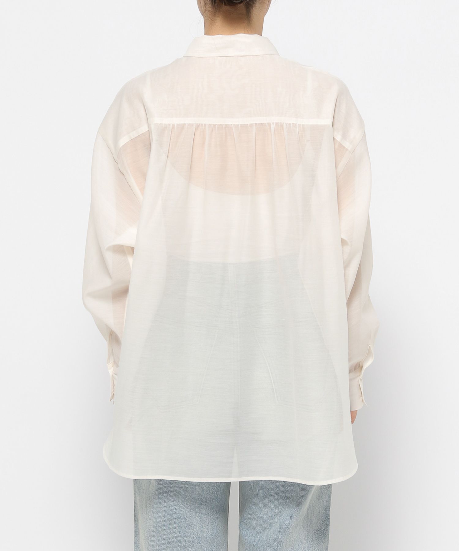 LOWRYS FARM「ｼｱｰｼｬﾂLS*」|シャツ・ブラウス|