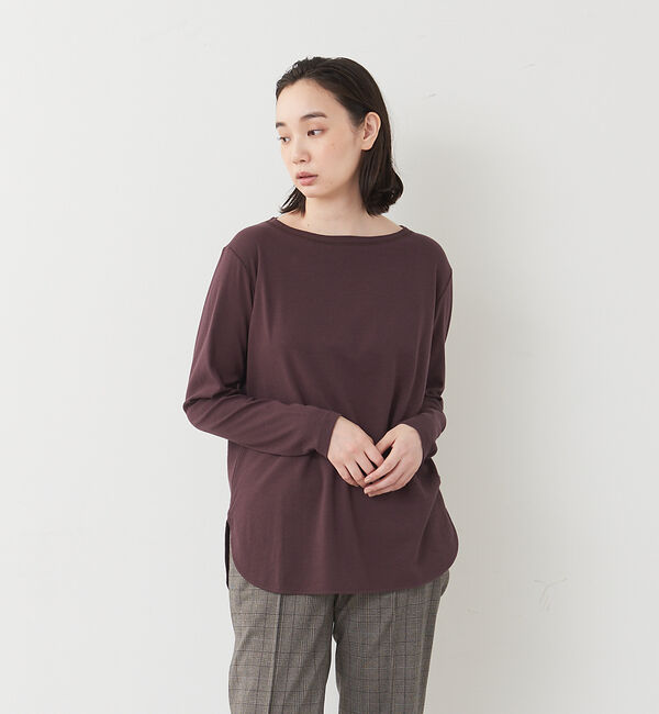 collex「【新色登場】ウール混 リラックスロングスリーブプルオーバー」|Tシャツ・カットソー|