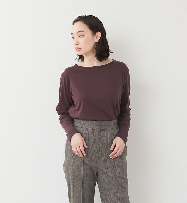 collex「【新色登場】ウール混 リラックスロングスリーブプルオーバー」|Tシャツ・カットソー|