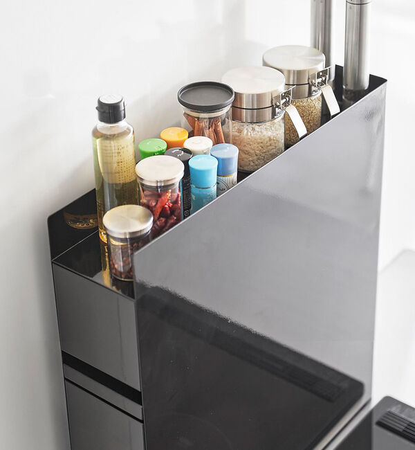 collex「【tower/タワー】 隠せる調味料ラック2段」|食器・キッチングッズ|