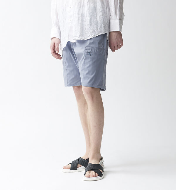 ABAHOUSE「【セットアップ対応】DRY MIX ユーティリティー ショートパンツ」|その他|ブルーグレー