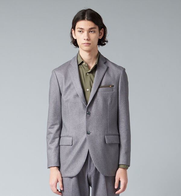 ABAHOUSE「【FLEX】3D ダウン入り ファブリック セットアップ ジャケット」|その他|