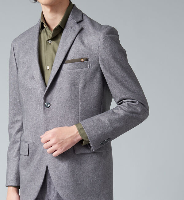 ABAHOUSE「【FLEX】3D ダウン入り ファブリック セットアップ ジャケット」|その他|