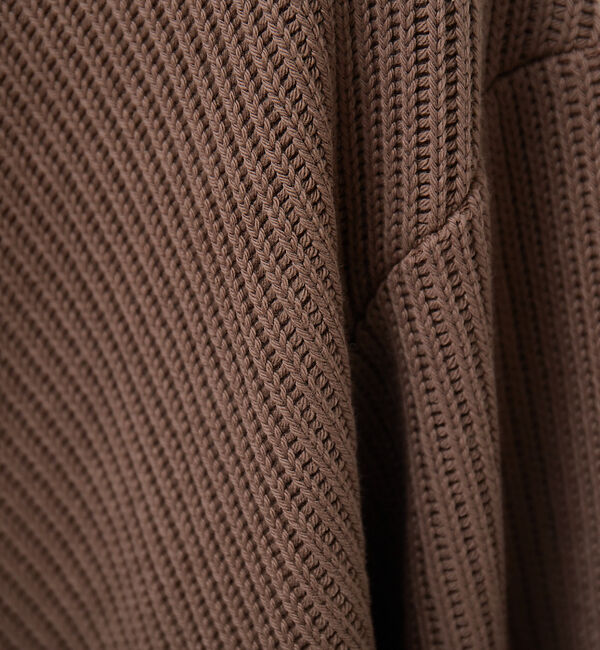 ABAHOUSE「【バイアスカット 】ドライバーズニット / ブルゾン」|ニット・セーター|