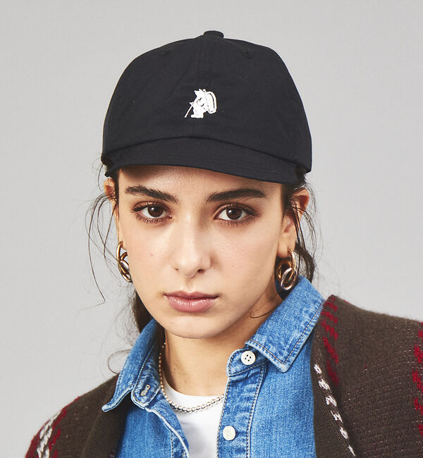 ABAHOUSE「【COBMASTER/コブマスター 】CYCLING CAP BEAR EMB」|その他|ブラック系その他1