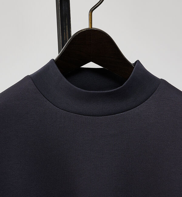 ABAHOUSE「【シルキータッチ】ライトダンボールモックネック ロンT」|Tシャツ・カットソー|