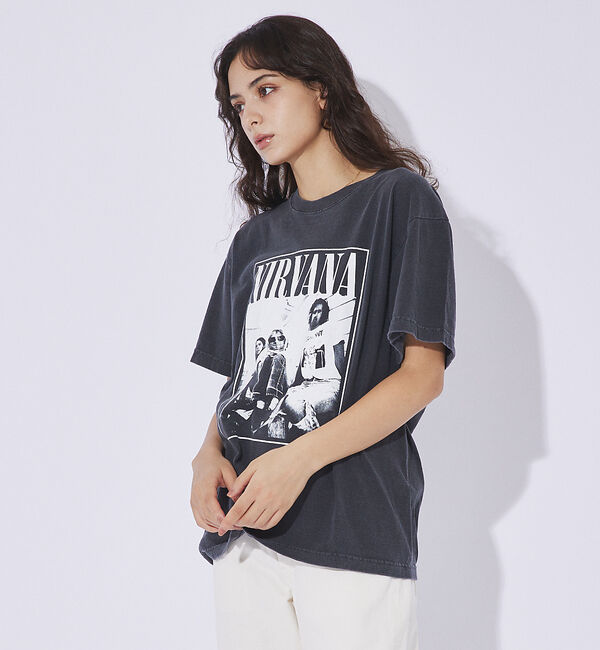 ABAHOUSE「【GOOD ROCK SPEED/グッドロックスピード】NIRVANA TEE」|Tシャツ・カットソー|
