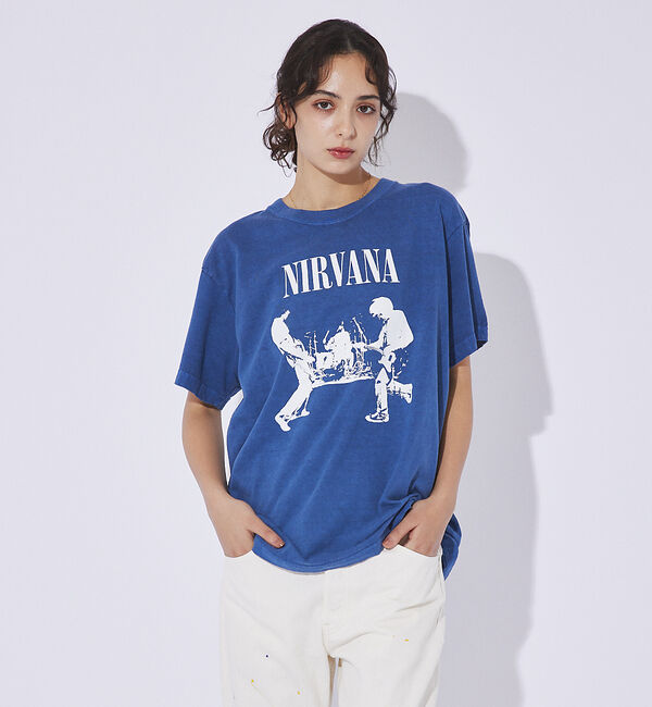 ABAHOUSE「【GOOD ROCK SPEED/グッドロックスピード】NIRVANA TEE」|Tシャツ・カットソー|