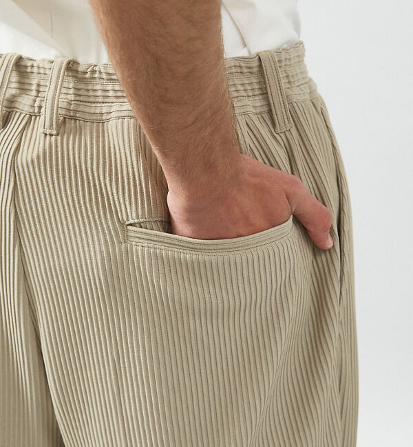 ABAHOUSE「【セットアップ対応】プリーツ イージーパンツ/ ワイドパンツ」|その他|