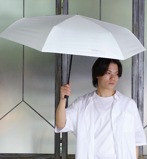 ABAHOUSE「【SORANI/ソラニ】遮光オートマティックミニ５８/晴雨兼用/ユニセックス【W」|傘|