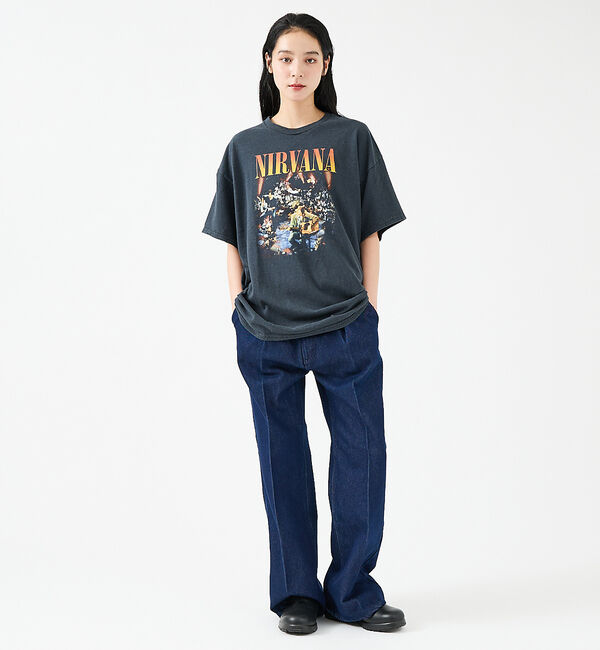 ABAHOUSE「【THRIFTY LOOK / スリティフィルック/】MUSIC TEE / R」|Tシャツ・カットソー|