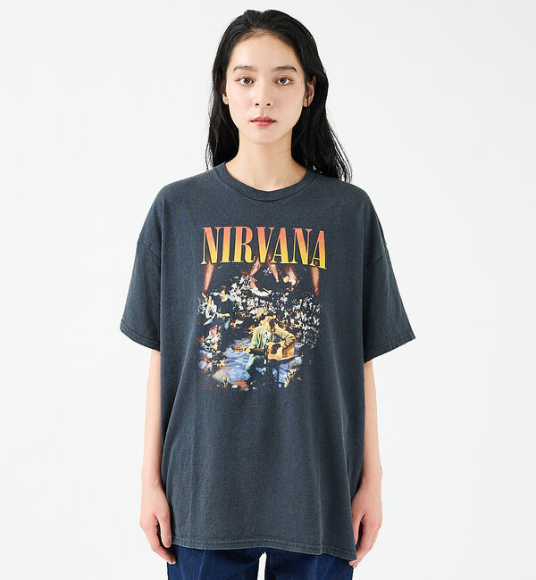 ABAHOUSE「【THRIFTY LOOK / スリティフィルック/】MUSIC TEE / R」|Tシャツ・カットソー|