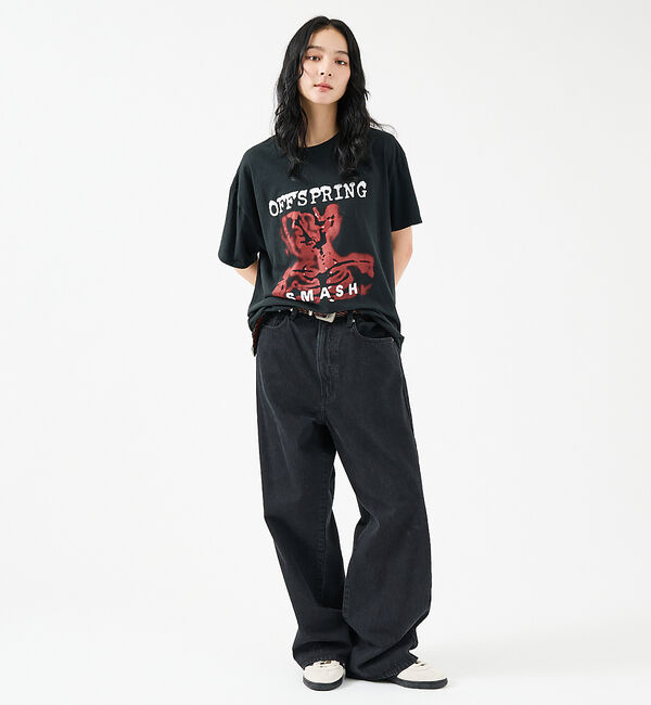 ABAHOUSE「【THRIFTY LOOK / スリティフィルック/】MUSIC TEE / R」|Tシャツ・カットソー|
