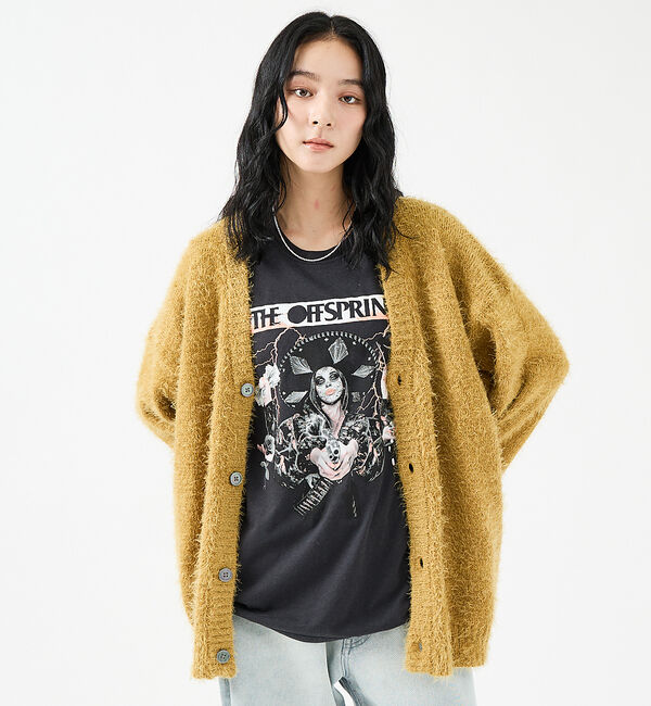 ABAHOUSE「【THRIFTY LOOK / スリティフィルック/】MUSIC TEE / R」|Tシャツ・カットソー|