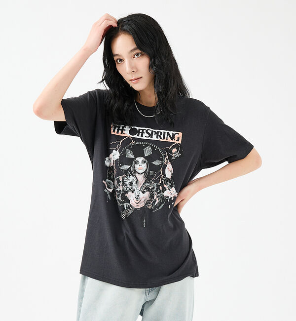ABAHOUSE「【THRIFTY LOOK / スリティフィルック/】MUSIC TEE / R」|Tシャツ・カットソー|