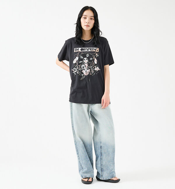 ABAHOUSE「【THRIFTY LOOK / スリティフィルック/】MUSIC TEE / R」|Tシャツ・カットソー|