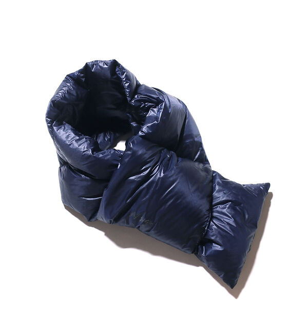 ABAHOUSE「【NANGA/ナンガ】PORTABLE LIGHT DOWN MUFFLER /」|マフラー|ネイビー