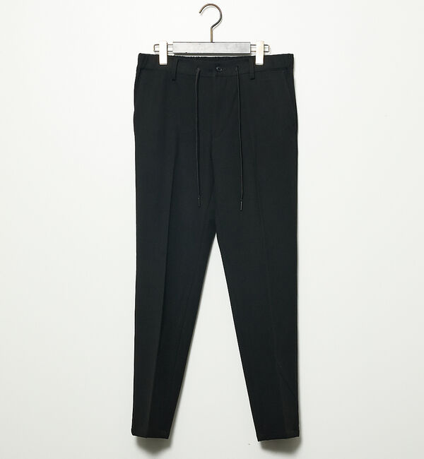 ABAHOUSE「【WINTER SHIELD】カシミヤタッチ スラックス / セットアップ対応」|スラックス|ブラック