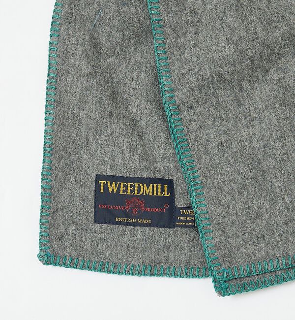 ABAHOUSE「【TWEEDMILL/ツイードミル】Lambswool Blanket Stit」|マフラー|