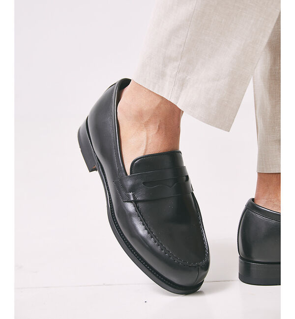 alfredoBANNISTER「グットイヤーウェルト製法 クラシック コインローファー」|ローファー|