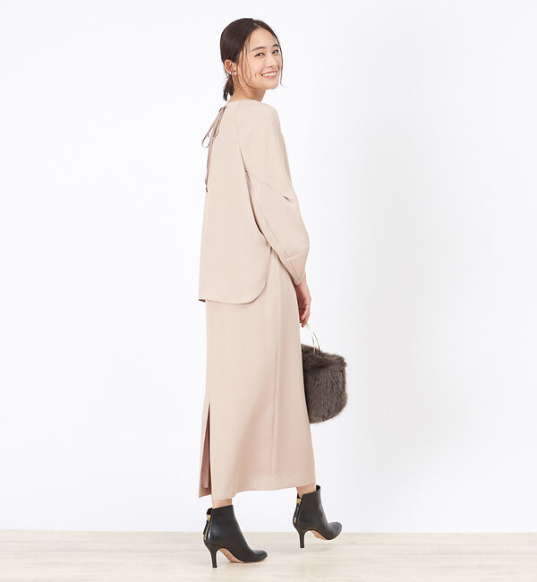 Rouge vif「ワンタックIラインスカート」|スカート|