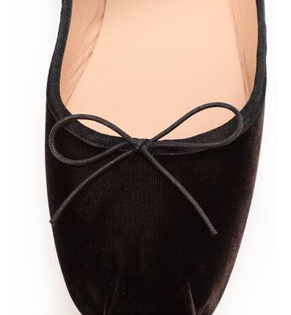 Rouge vif「【SPELTA/スペルタ】UMA Gros Velluto　ベロア　バレーシュー」|バレエシューズ|