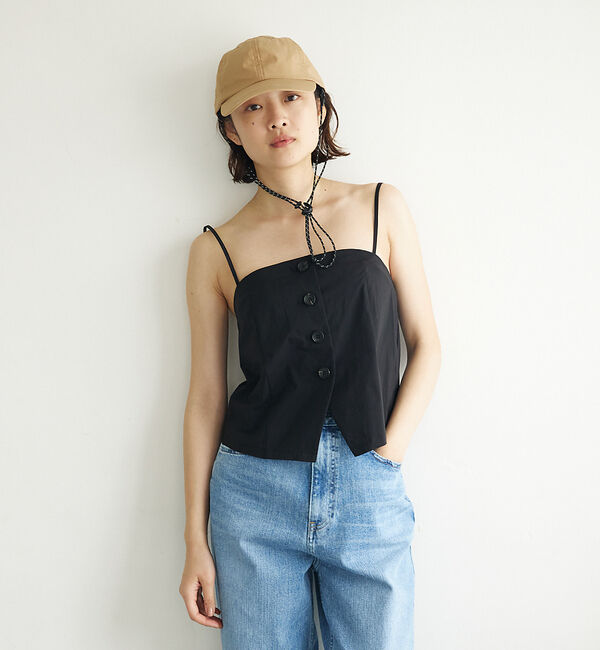 Rouge vif「【RUBEN/ルーベン】ビーチハット / ストラップ付きキャップ / ロングブリ」|その他|