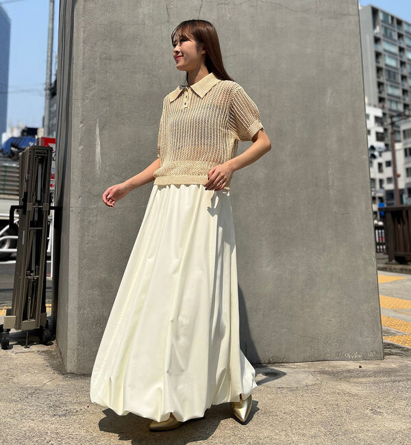 Rouge vif「【一部店舗限定】とろみバルーンスカート」|スカート|