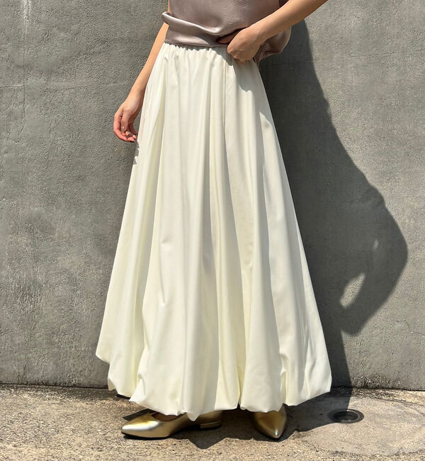 Rouge vif「【一部店舗限定】とろみバルーンスカート」|スカート|