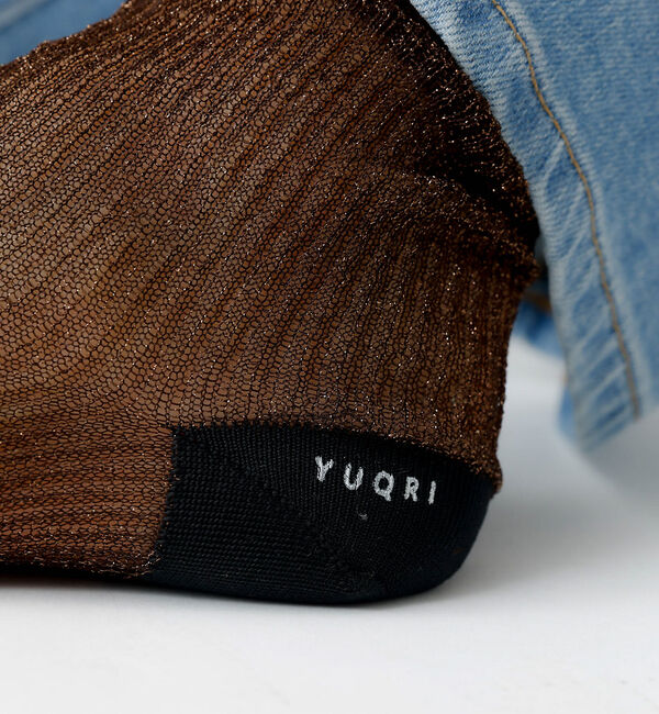 Rouge vif「【YUQRI/ユクリ】Brinkley/靴下/シアー/ラメ/ギフト【WEB限定】」|ソックス|