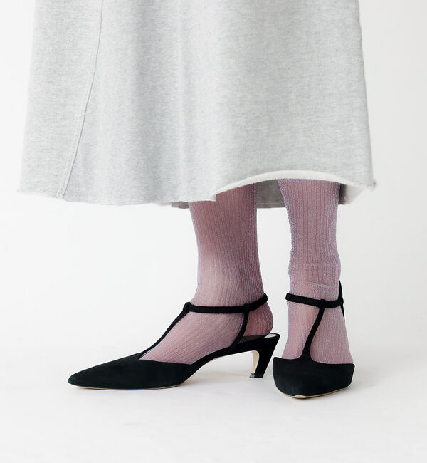 Rouge vif「【YUQRI/ユクリ】Brinkley/靴下/シアー/ラメ/ギフト【WEB限定】」|ソックス|