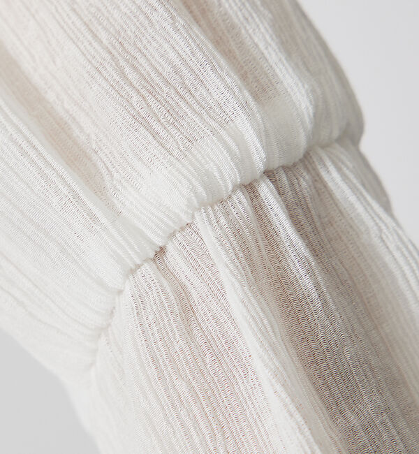 qualite「クレープブラウス」|シャツ・ブラウス|