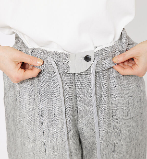 qualite「ラメリネンドロストパンツ」|その他|