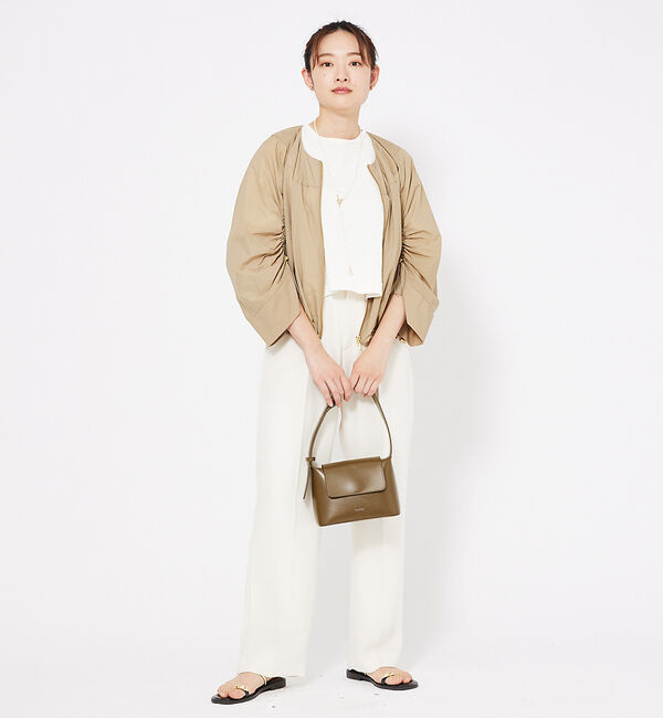 qualite「スリーブドロストブルゾン」|ブルゾン・スタジャン|