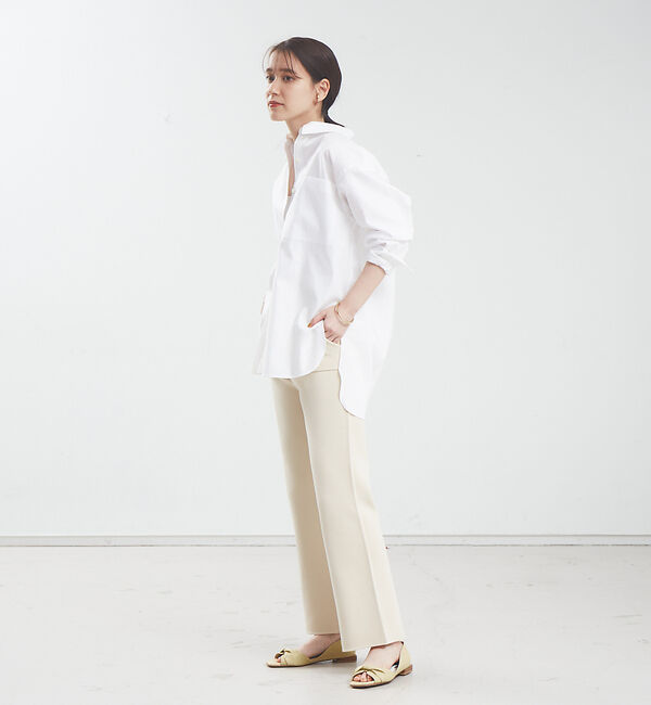 AU BANNISTER「ツイストオープントゥパンプス」|サンダル|